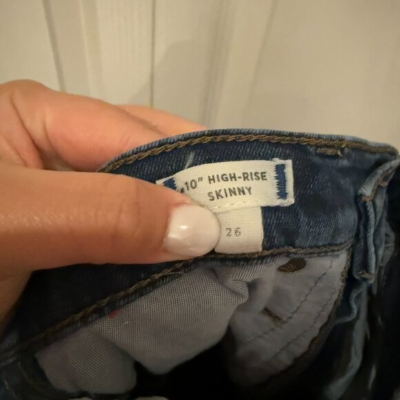 EUC Madewell 10" high rise skinny jeans - Picture 5 of 5